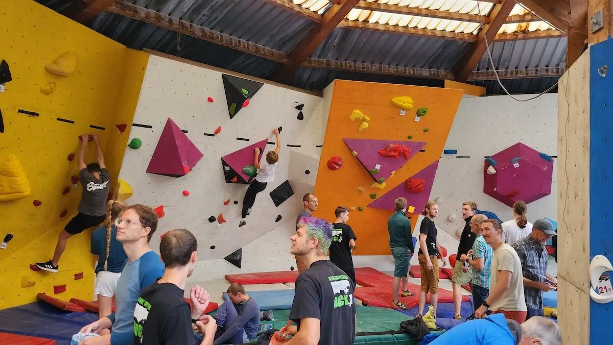 Bouldercup für Groß und Klein | © DAV Markt Schwaben | Foto Anna Thoms