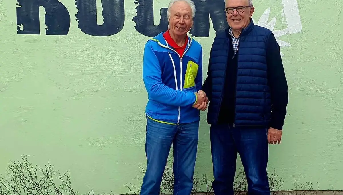 Amtsübergabe Seniorengruppe 2024 | © DAV Markt Schwaben/Anna Maria Blau