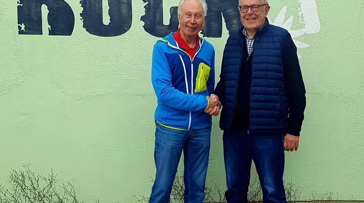 Amtsübergabe Seniorengruppe 2024 | © DAV Markt Schwaben | Foto Anna Maria Blau