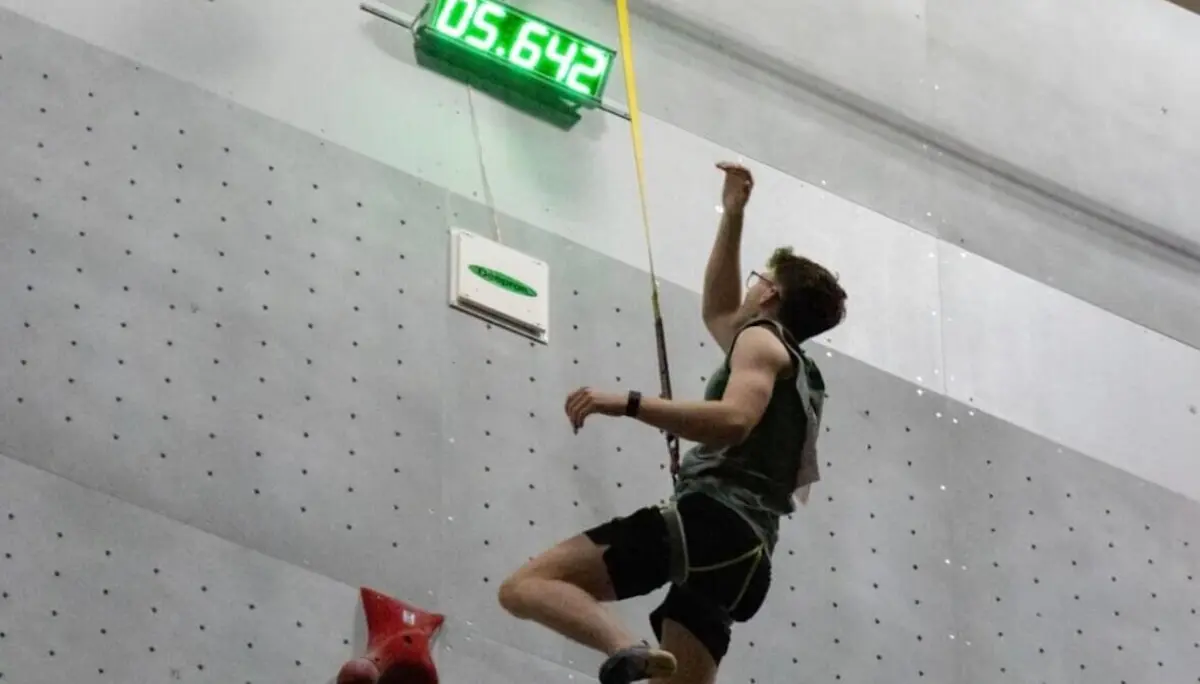 Aodhan Umlauf IFSC Youth European Championships Troyes 2024 | © IFSC