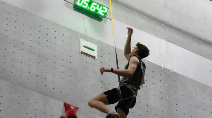 Aodhan Umlauf IFSC Youth European Championships Troyes 2024 | © IFSC