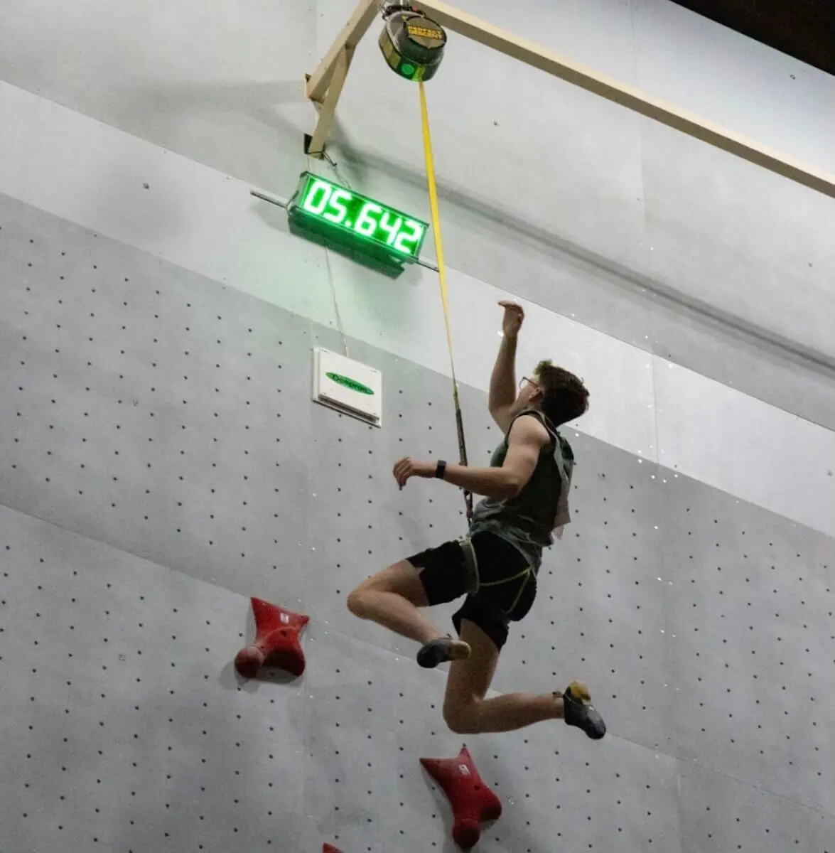 Aodhan Umlauf IFSC Youth European Championships Troyes 2024 | © IFSC