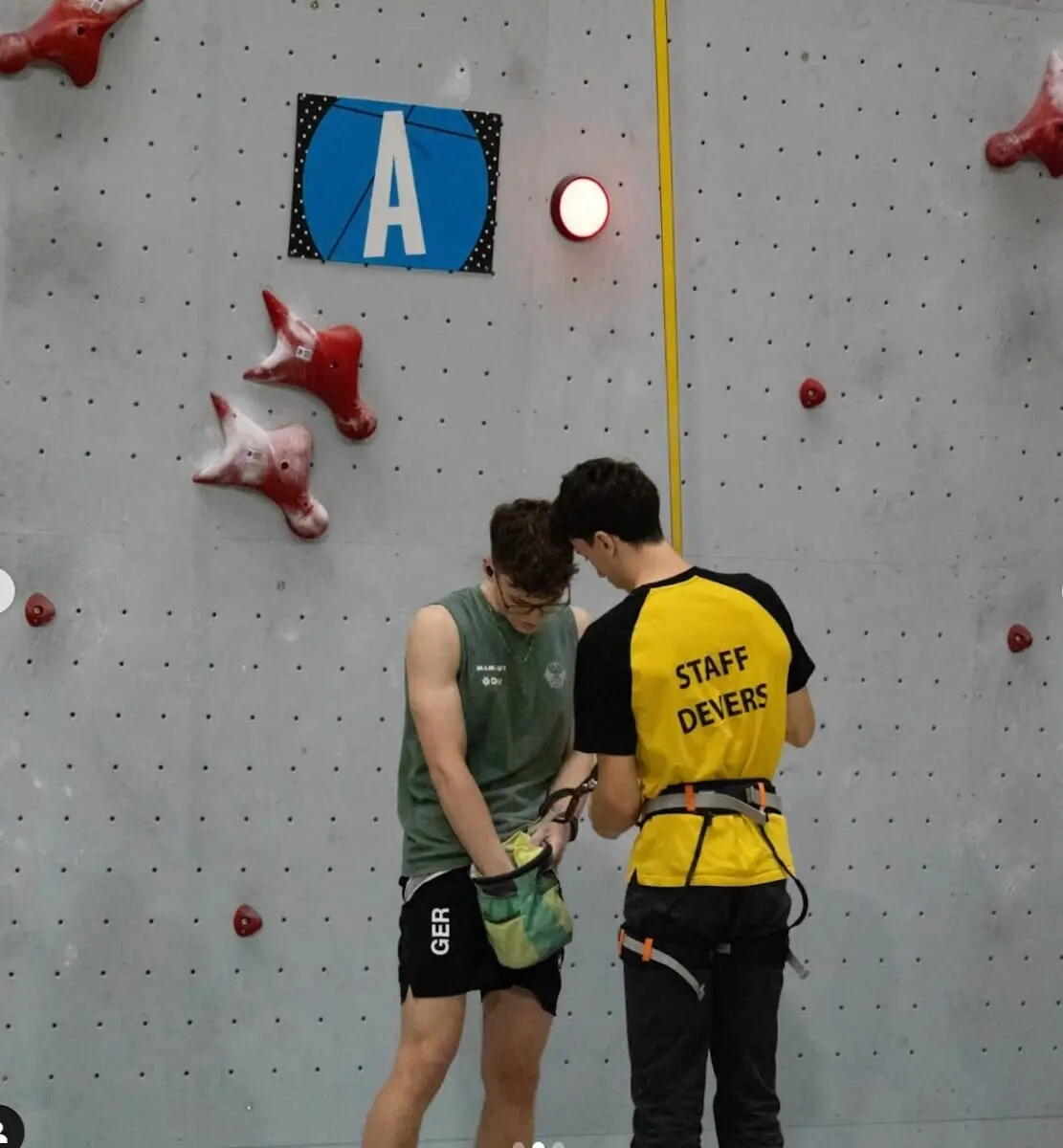 Aodhan Umlauf IFSC Youth European Championships Troyes 2024 | © IFSC