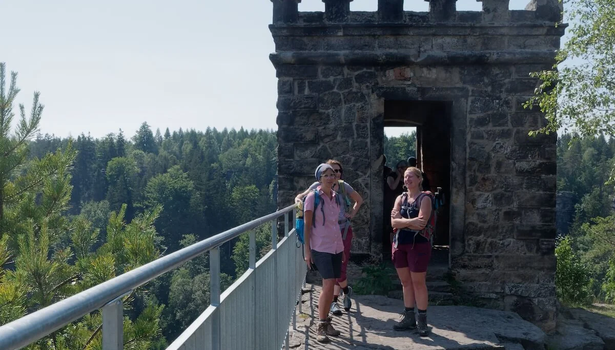 Elbsandstein 2022 Juni Bergwanderung | © DAV Markt Schwaben | Foto Lutz Gründel