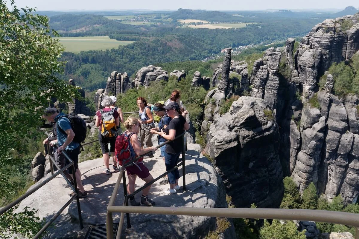 Elbsandstein 2022 Juni Bergwanderung | © DAV Markt Schwaben | Foto Lutz Gründel