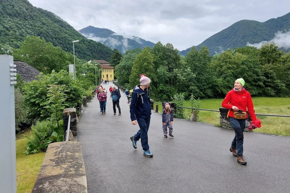 Klettern, Wandern, Radfahren Himmelfahrtswochenende 2023 Tessin | © DAV Markt Schwaben | Foto Lutz Gründel