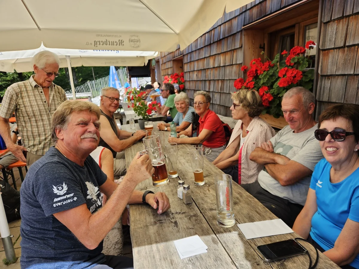 Wanderung Lenggries August 2024 | © DAV Markt Schwaben | Fotot Hubert Inhofer