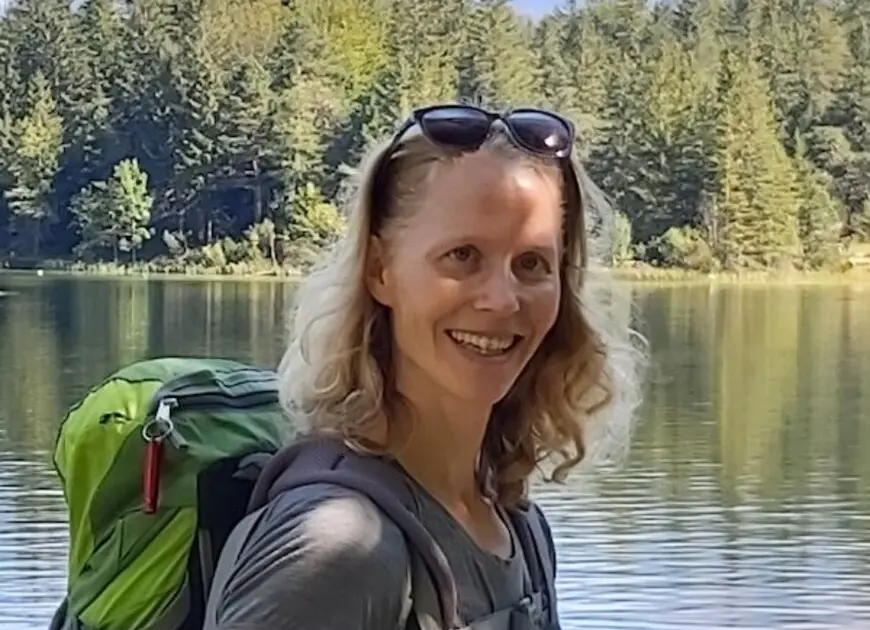 Porträt von Martina Straub, Pressereferentin und Newsletter-Verantwortliche des DAV Markt Schwaben. | © Martina Straub