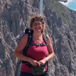 Porträt von Tanja Döhler, Tourenwartin des DAV Markt Schwaben. | © Tanja Döhler