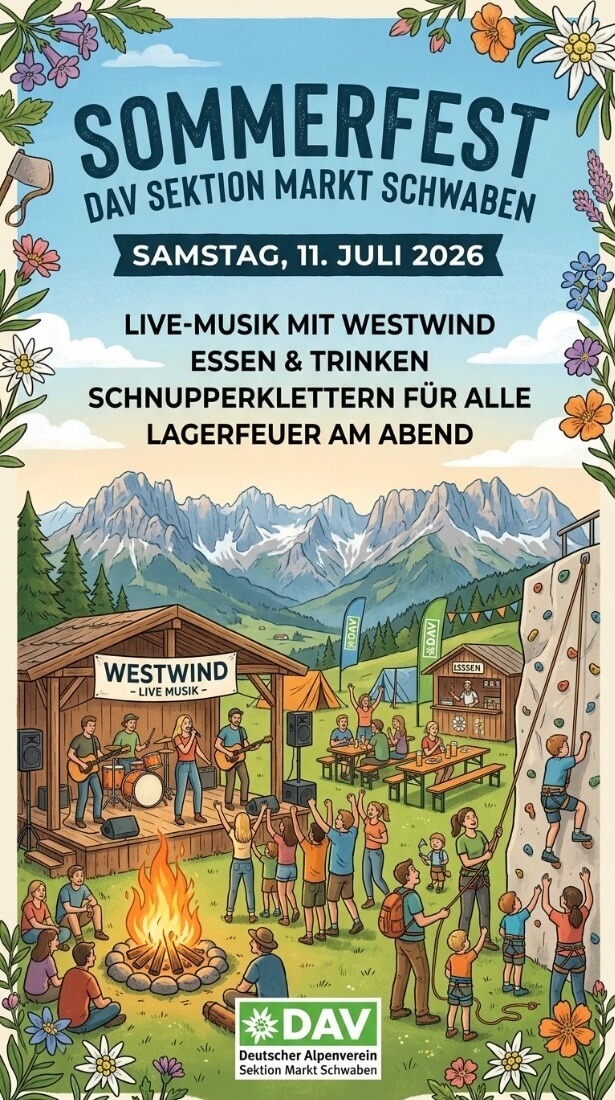 Sommerfest 2026 Flyer